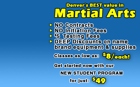 American Freestyle Martial Arts offers the best value!